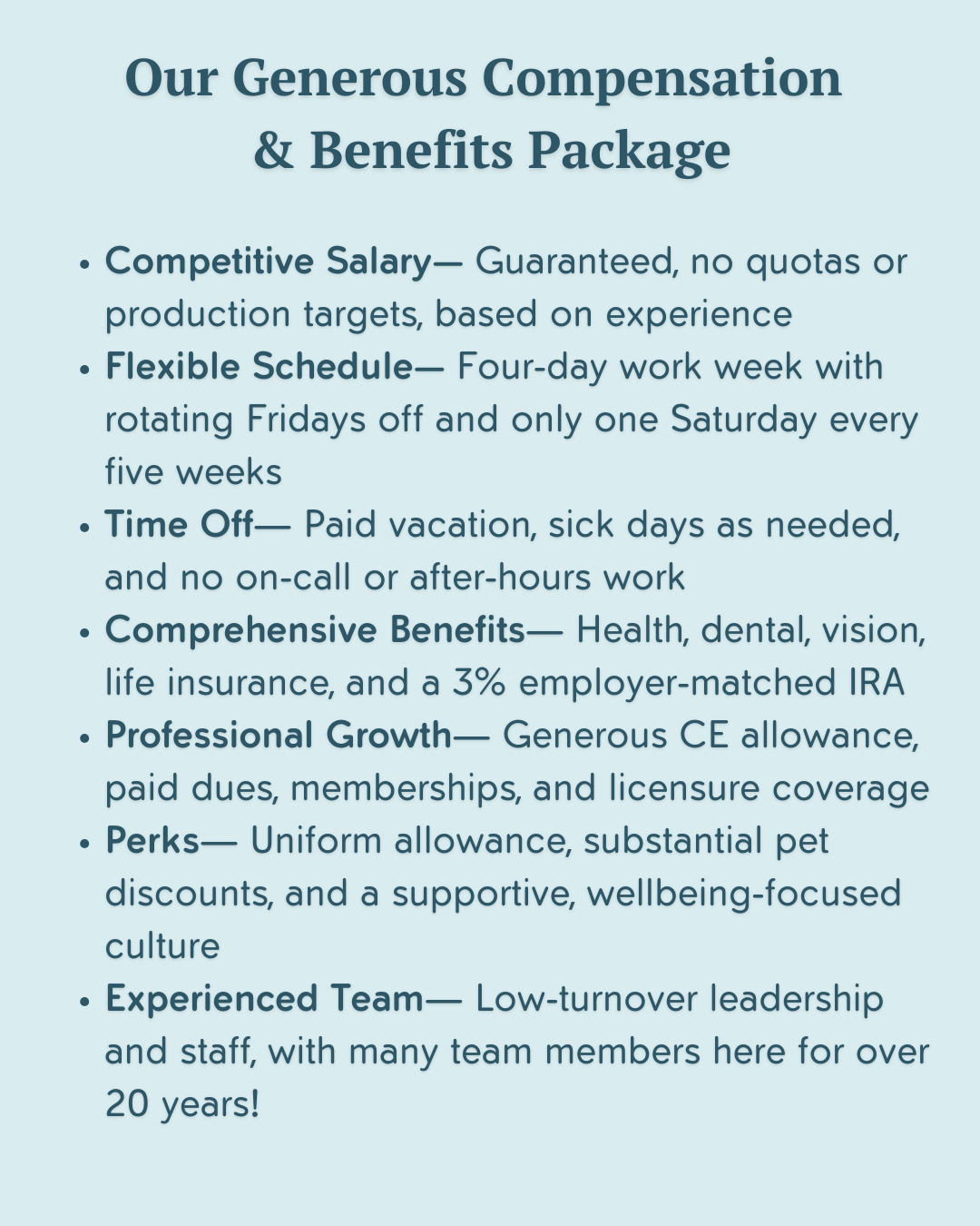 benefits