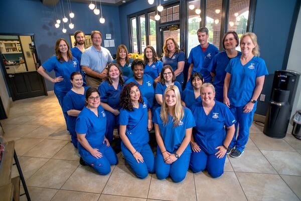 Group photo of staff at the Dunwoody practice